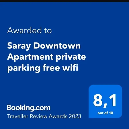 Saray Downtown Private Parking Free Wifi Daire *